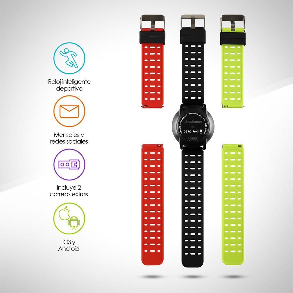 Smartwatch Reloj Inteligente Resistente al Agua Mod. W90