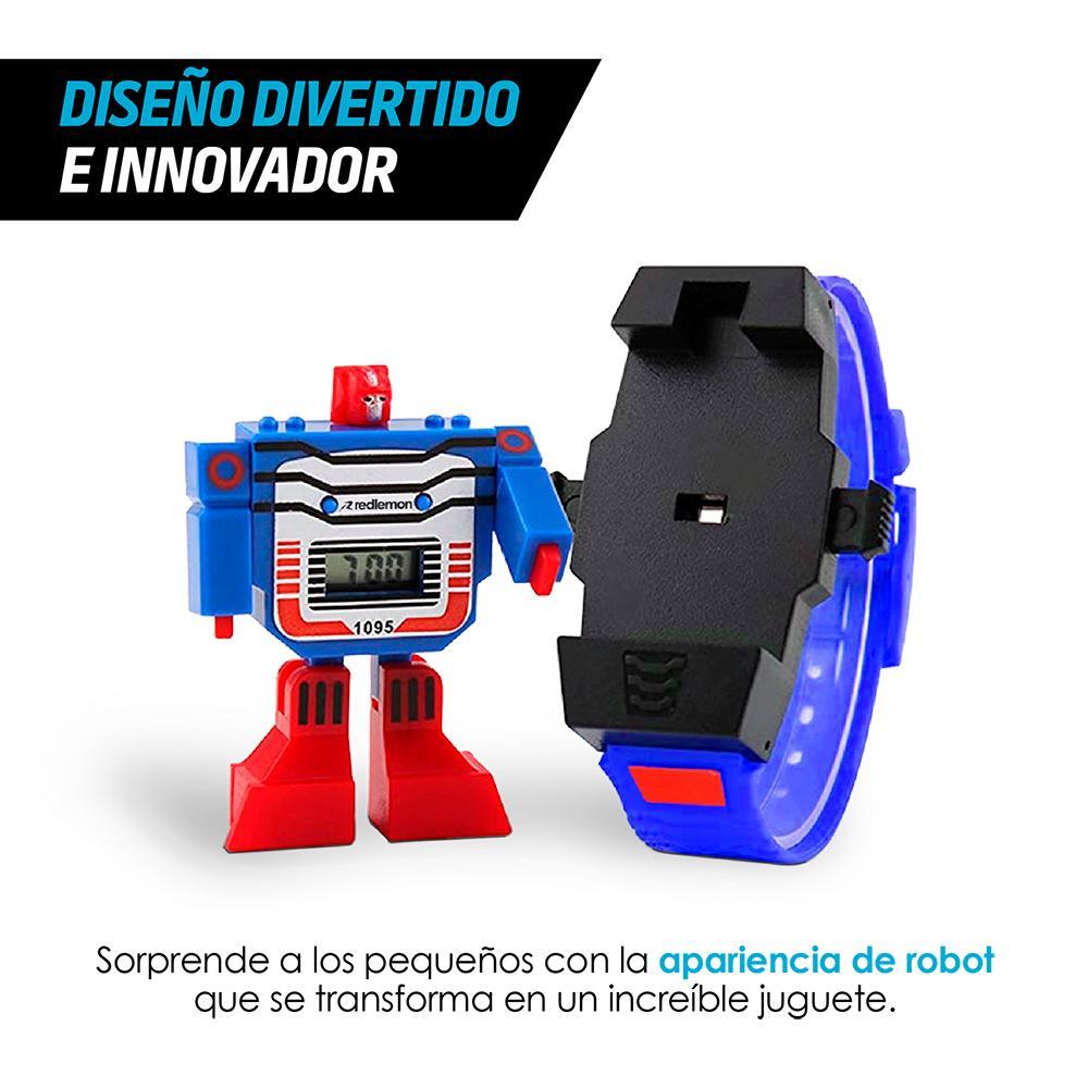 Reloj para Niño Digital, Diseño Infantil Robot Desmontable, Hora y Fecha, Modelo 1095