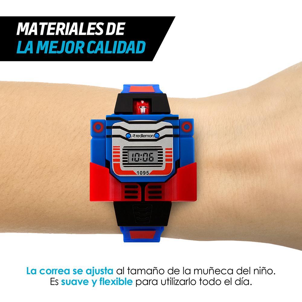 Reloj para Niño Digital, Diseño Infantil Robot Desmontable, Hora y Fecha, Modelo 1095
