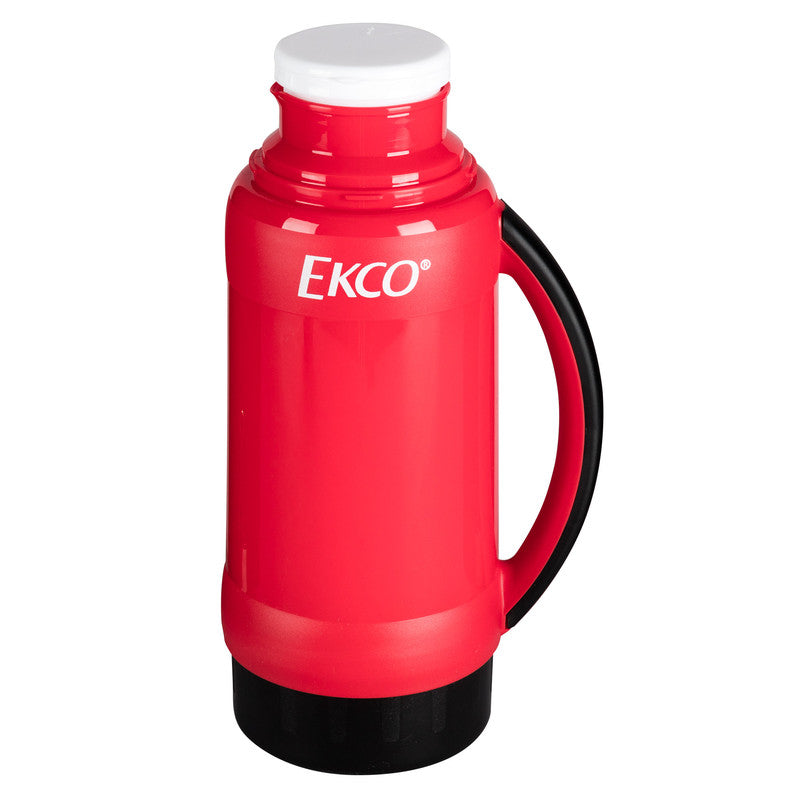 Termo de 1 litro Ekco Lacafetiere de Ampolla de vidrio Color Rojo