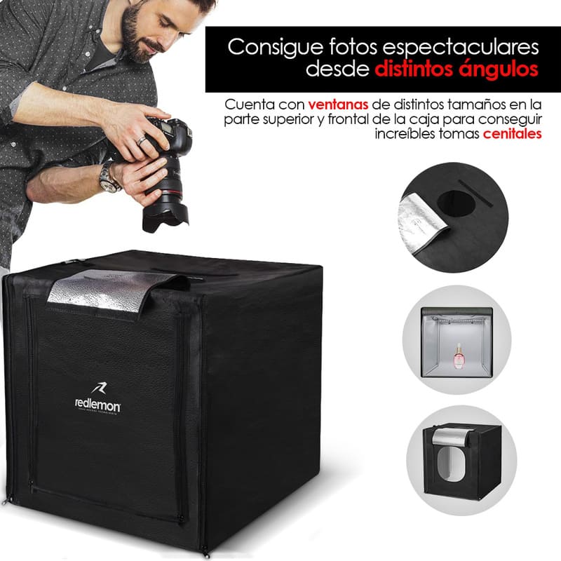 Caja De Luz Para Fotografía Profesional Portátil
