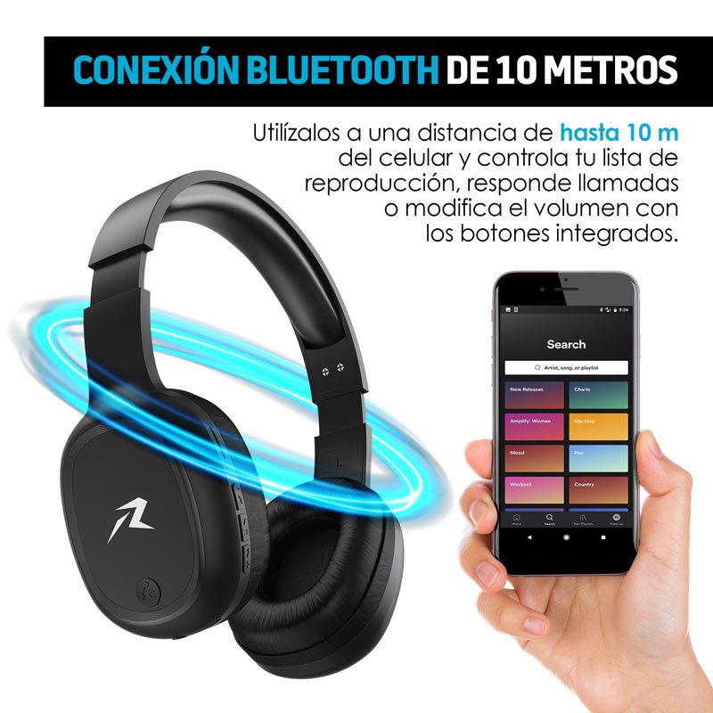 Audífonos Inalámbricos Bluetooth de Diadema Manos Libres W4000