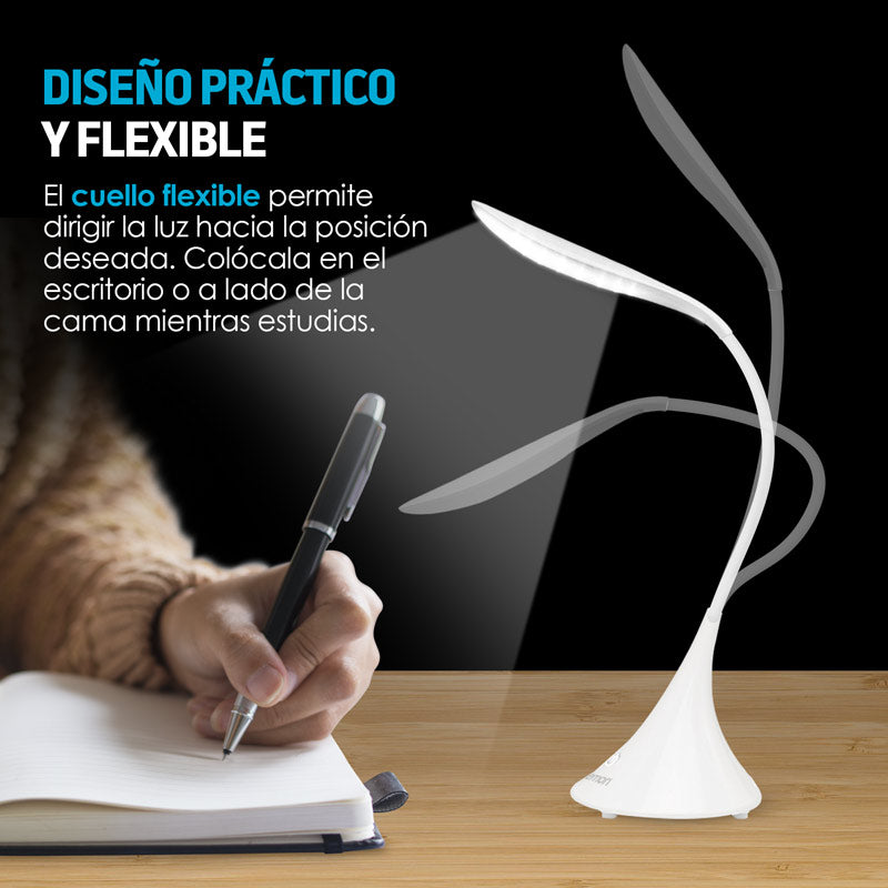 Lámpara de Escritorio LED Flexible Bocina Bluetooth
