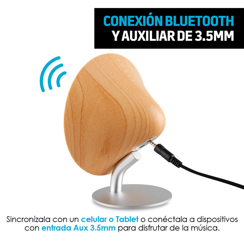 Bocina Bluetooth Tws Sonido Hd Recargable Aux 3.5mm Redlemon