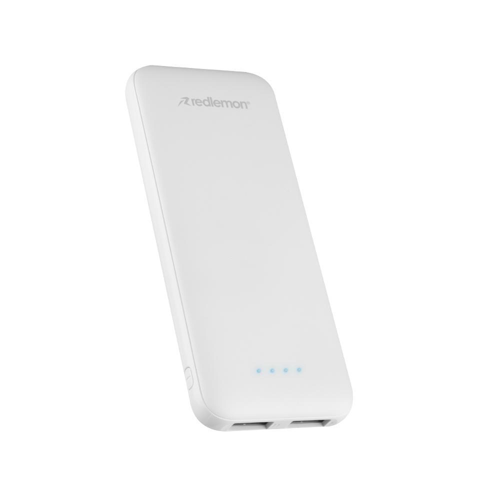 Power Bank Ultra Slim de 5,000 mAh, Batería Externa Portátil para Celular, 2 Puertos USB de carga