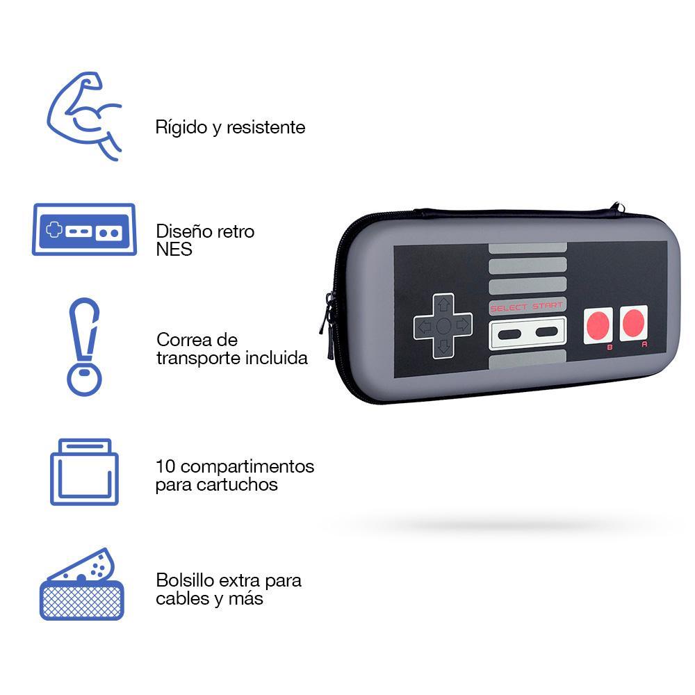 Funda para Nintendo Switch y Joy-con con Diseño Retro
