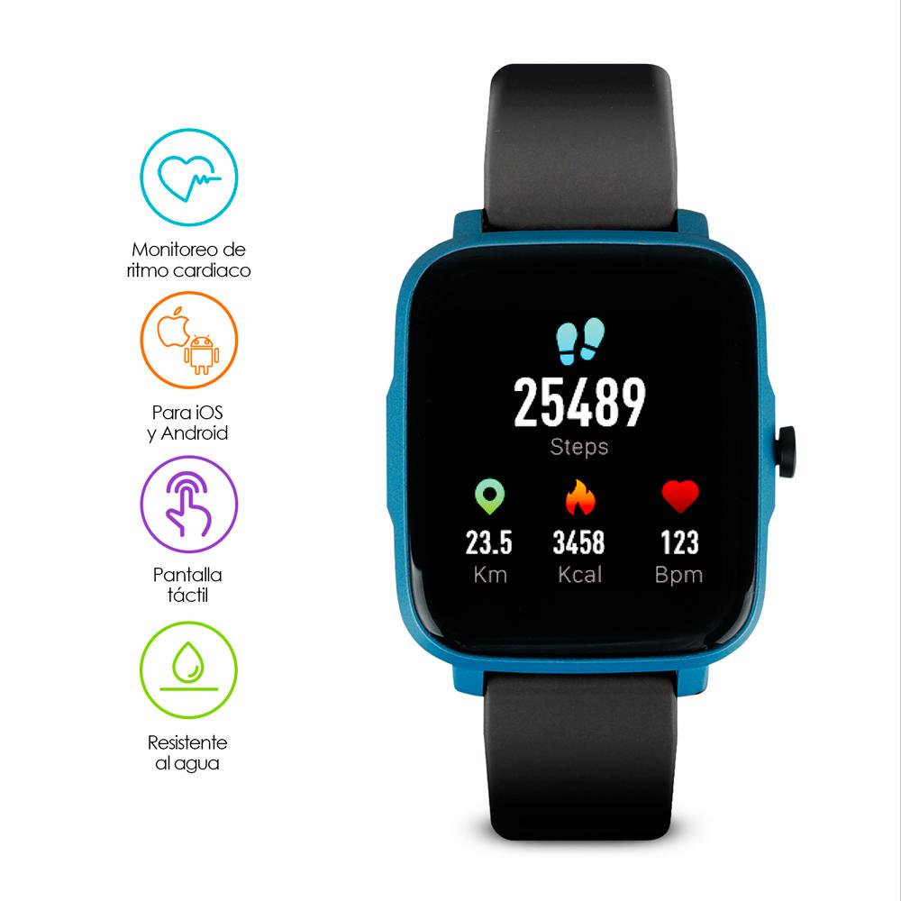 Smartwatch Reloj Inteligente Funciones de Salud Mod. W95 ROSA