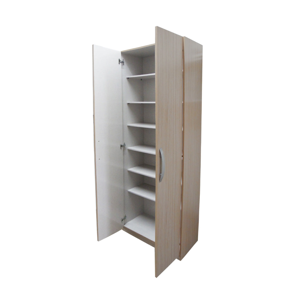 Mueble Armario Closet 2 Puertas + Estantes Mdp