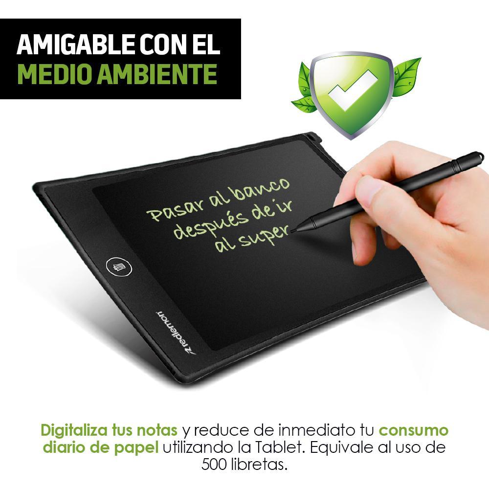 Pizarrón Mágico tipo Tablet de Notas con Pantalla LCD, Borrado Automático. Para Niños y Refrigerador