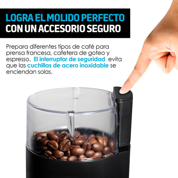 Molino de Café y Especias Eléctrico Automático (50g)