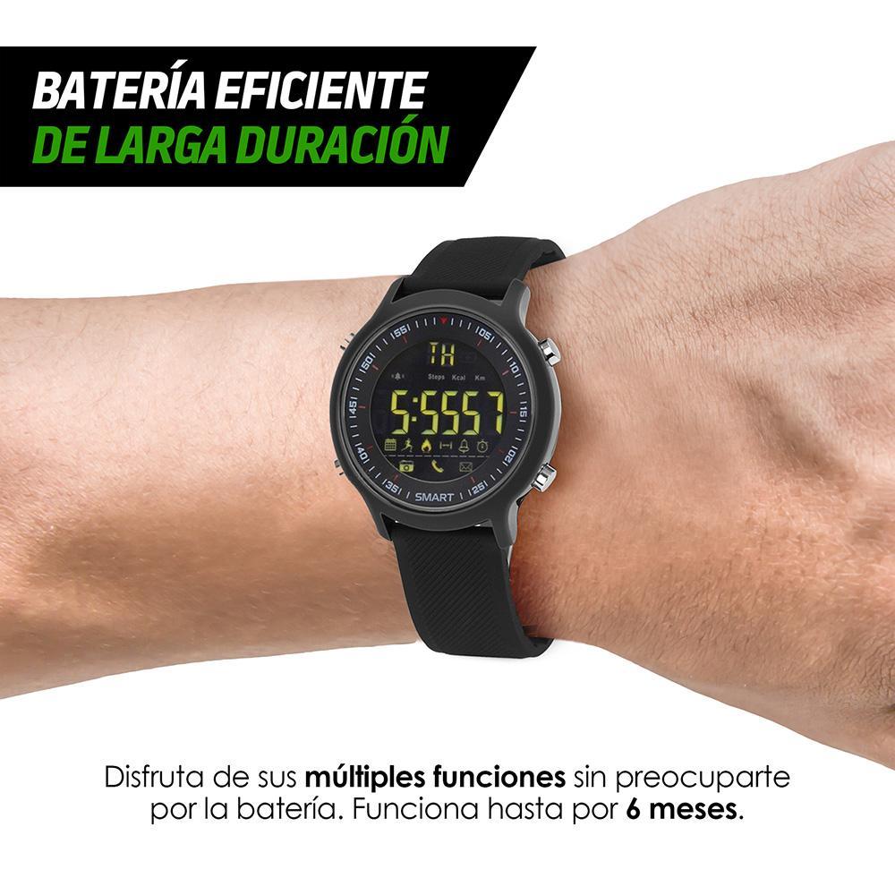 Smartwatch Reloj Inteligente Deportivo con Podómetro