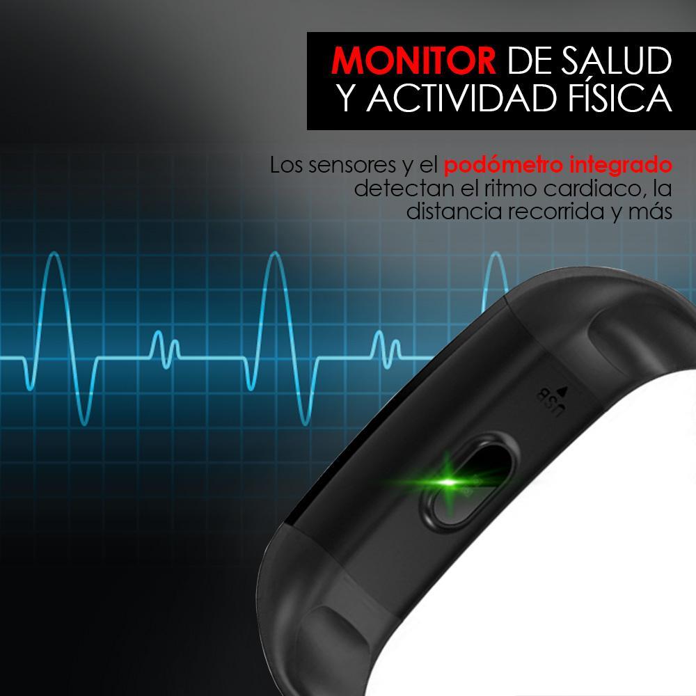 Pulsera Inteligente con Monitoreo de Ritmo Cardiaco S4