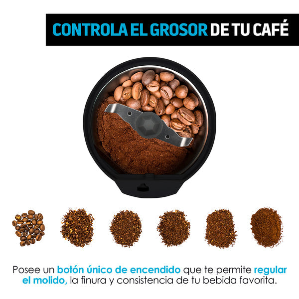 Molino de Café y Especias Eléctrico Automático (50g)
