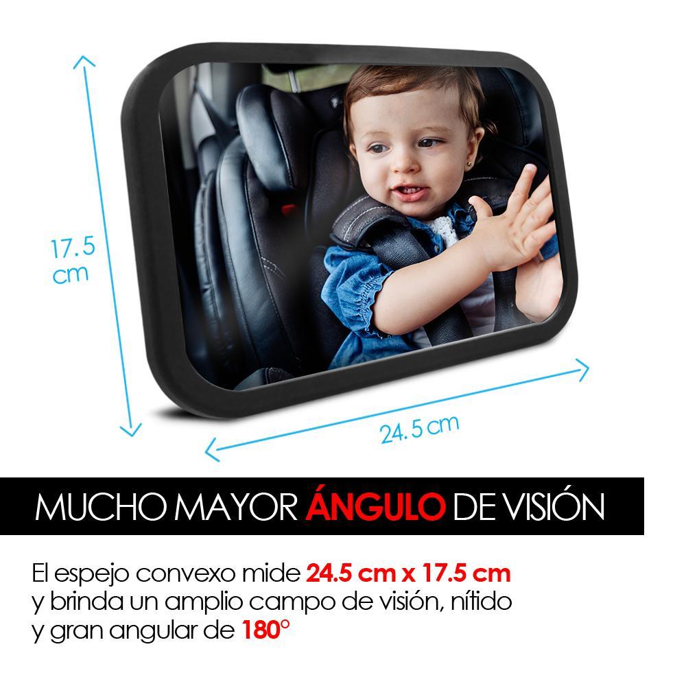 Espejo Retrovisor Extra Grande para Auto para Bebé