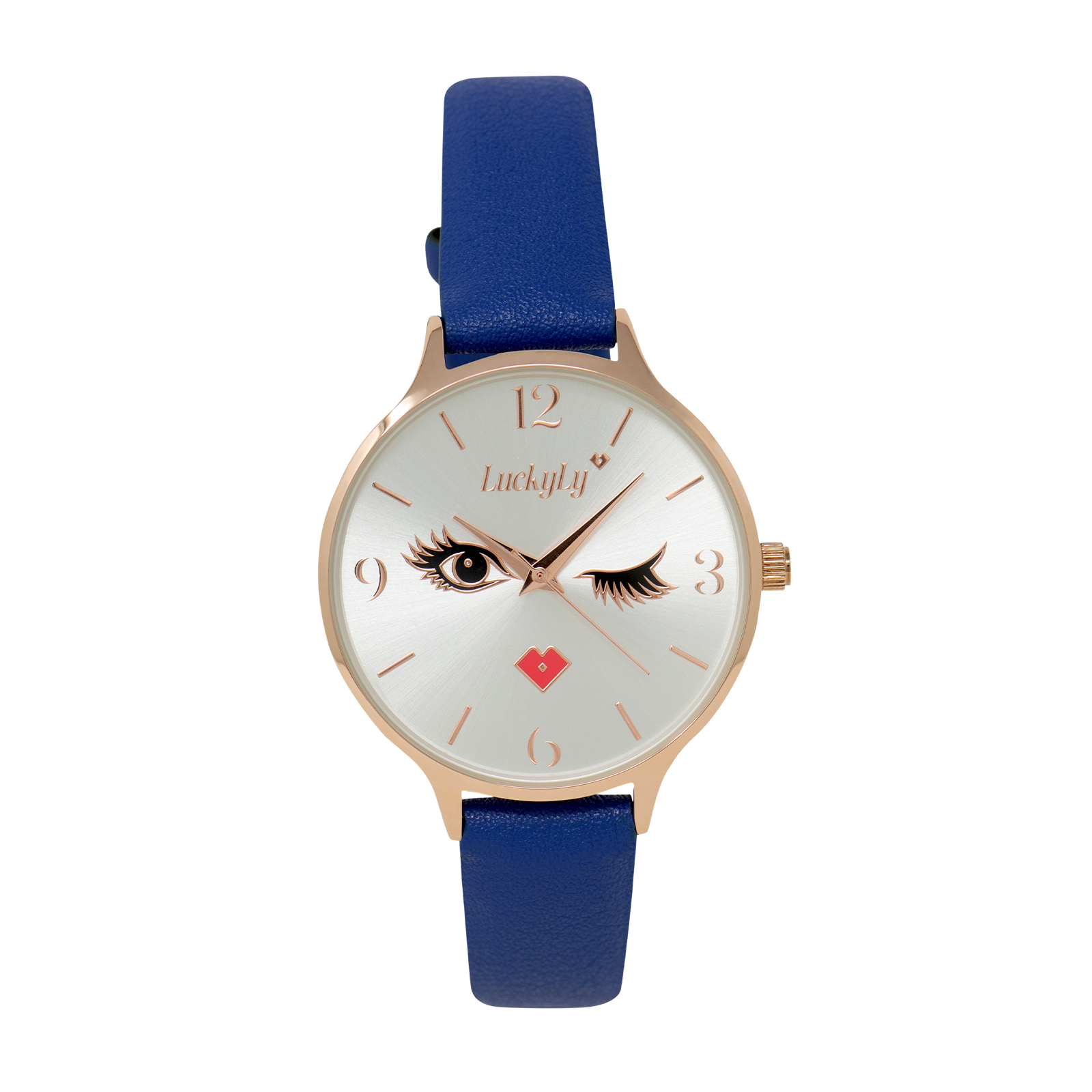 Reloj Wink - Azul con Oro Rosa