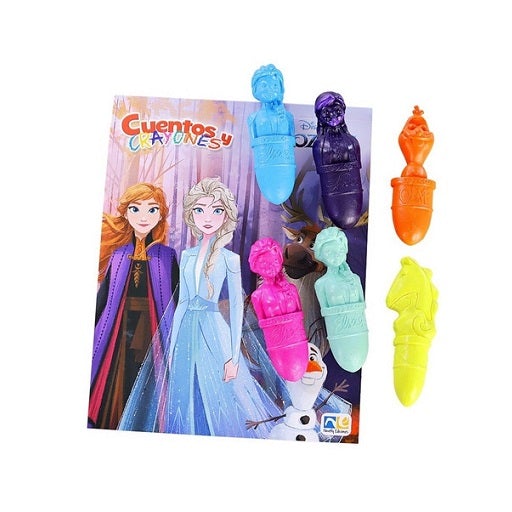 Cuentos y crayones de Frozen 2 Novelty
