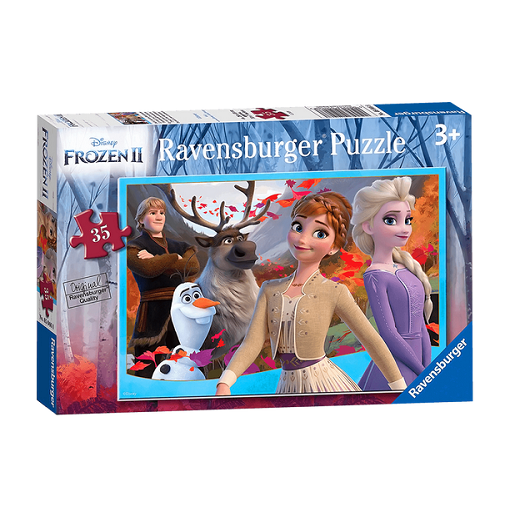Rompecabezas de Frozen 2: Prepárate para la aventura (35 piezas) Ravensburger