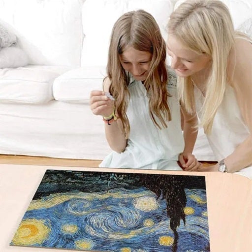 Rompecabezas de Noche estrellada de Van Gogh (1,500 piezas) Ravensburger