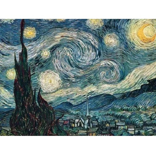 Rompecabezas de Noche estrellada de Van Gogh (1,500 piezas) Ravensburger