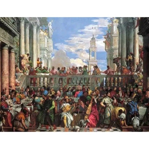 Rompecabezas de Las Bodas de Caná de Veronese (2,000 piezas) Ravensburger