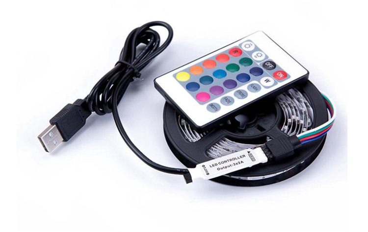 Tira De Luz Led Rgb De 2 M