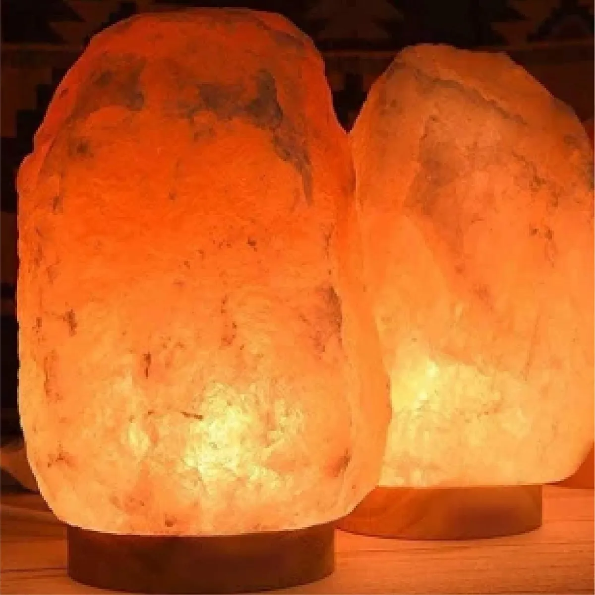 Lámpara de sal del himalaya 2-3kgs